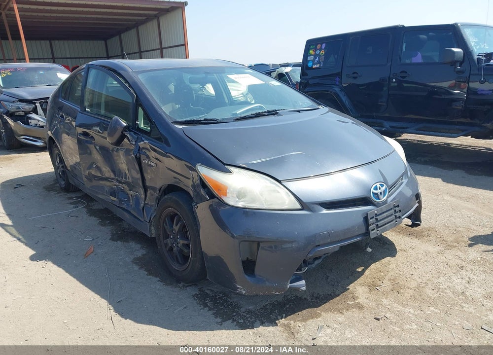 2013 TOYOTA PRIUS TWO VIN: JTDKN3DU0D1714834