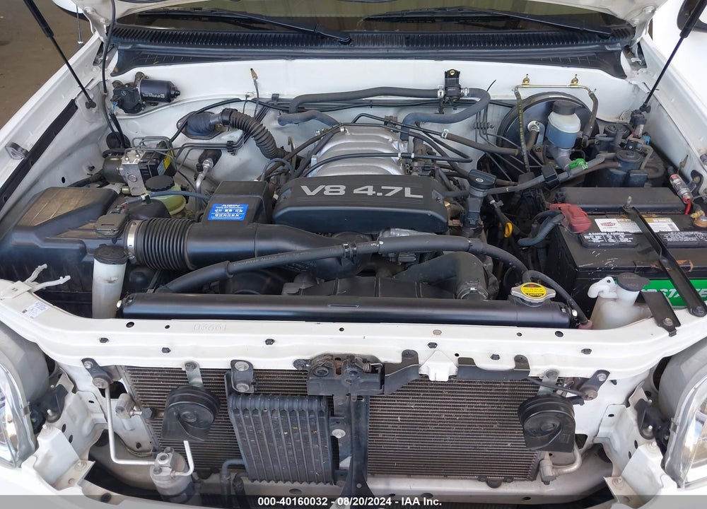 2000 TOYOTA TUNDRA LTD V8 VIN: 5TBRT3811YS079628