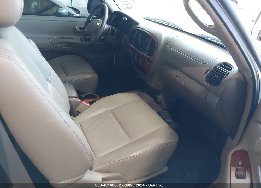 2000 TOYOTA TUNDRA LTD V8 VIN: 5TBRT3811YS079628