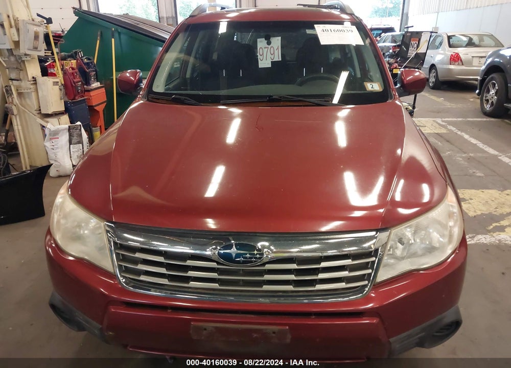 2009 SUBARU FORESTER 2.5X VIN: JF2SH63619H784418
