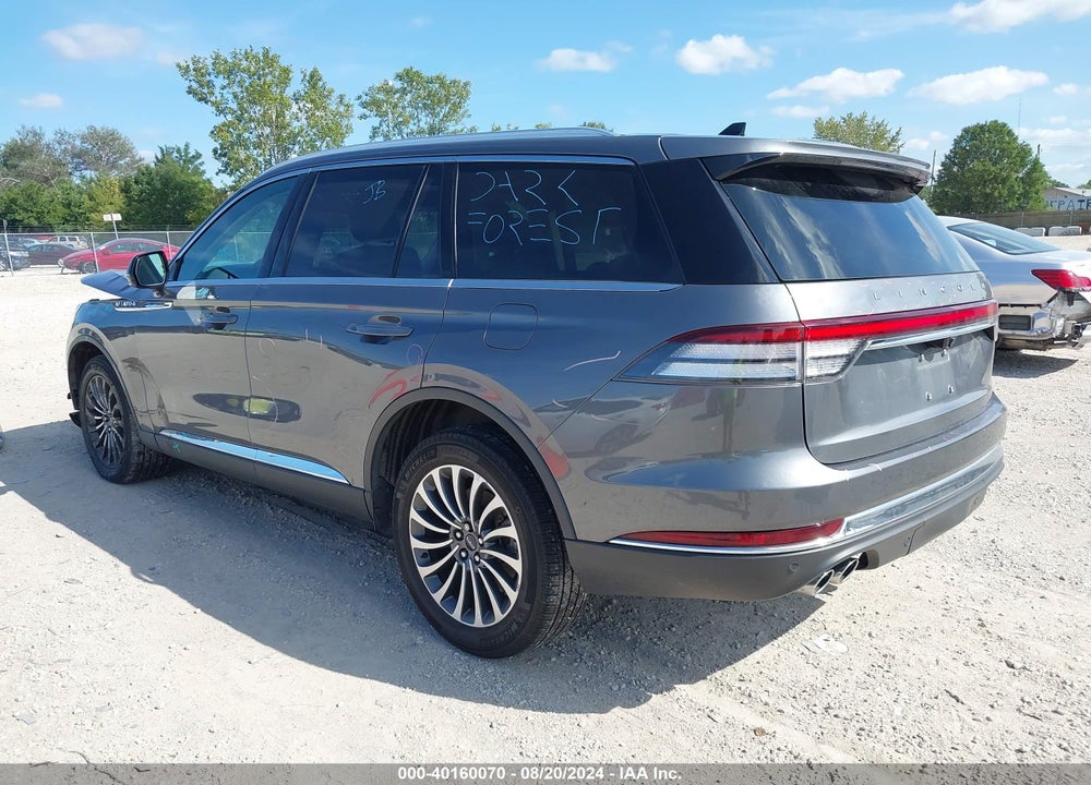 2023 LINCOLN AVIATOR STANDARD VIN: 5LM5J6XCXPGL01519