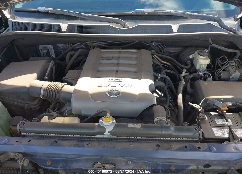 2008 TOYOTA TUNDRA SR5 5.7L V8 VIN: 5TFEV54138X060784