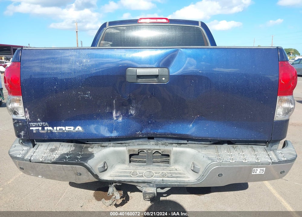 2008 TOYOTA TUNDRA SR5 5.7L V8 VIN: 5TFEV54138X060784