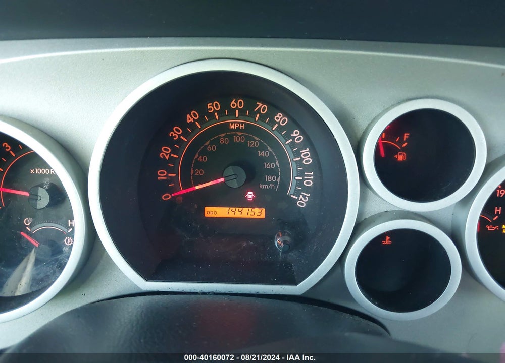 2008 TOYOTA TUNDRA SR5 5.7L V8 VIN: 5TFEV54138X060784