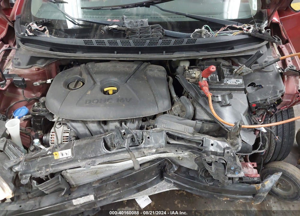 2016 HYUNDAI ELANTRA LIMITED VIN: 5NPDH4AE7GH652705