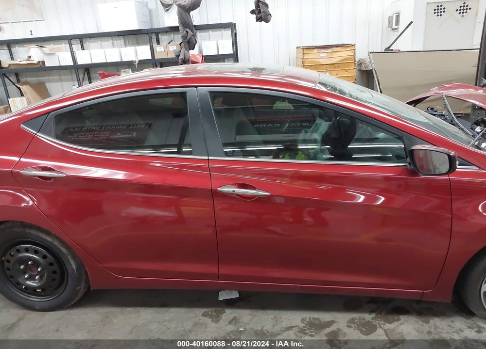 2016 HYUNDAI ELANTRA LIMITED VIN: 5NPDH4AE7GH652705