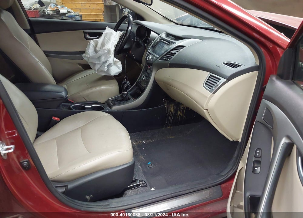 2016 HYUNDAI ELANTRA LIMITED VIN: 5NPDH4AE7GH652705