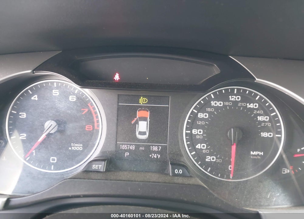 2012 AUDI A4 2.0T PREMIUM VIN: WAUFFAFL2CN009769