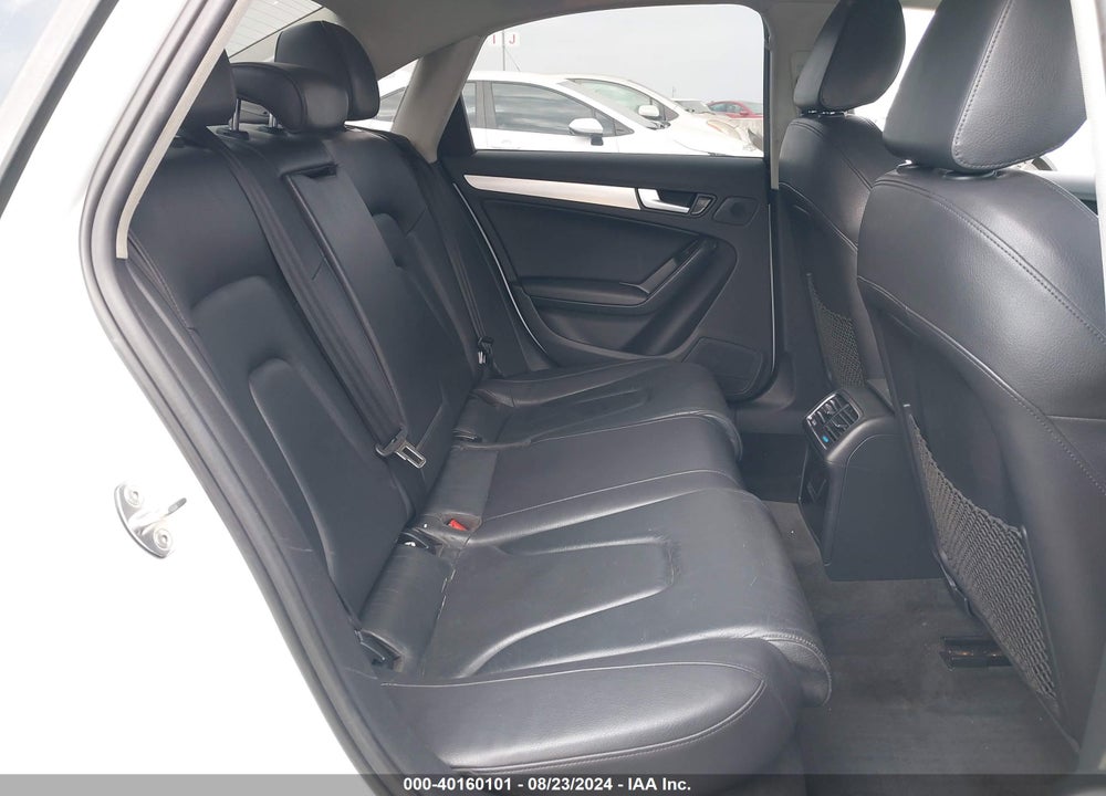 2012 AUDI A4 2.0T PREMIUM VIN: WAUFFAFL2CN009769