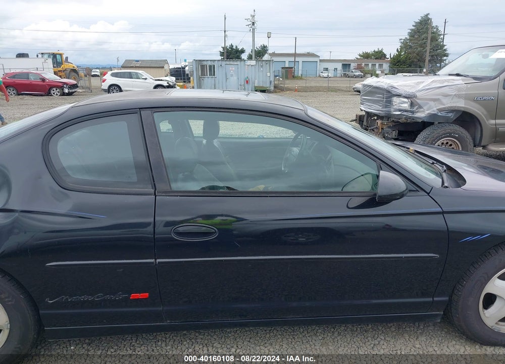 2003 CHEVROLET MONTE CARLO SS VIN: 2G1WX12K839287813