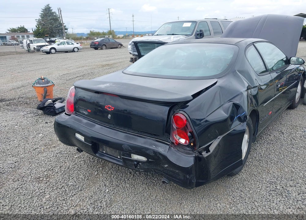 2003 CHEVROLET MONTE CARLO SS VIN: 2G1WX12K839287813
