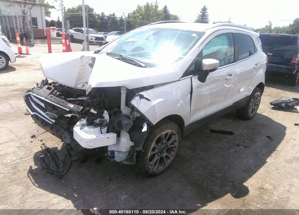 2022 FORD ECOSPORT TITANIUM VIN: MAJ6S3KL7NC475010