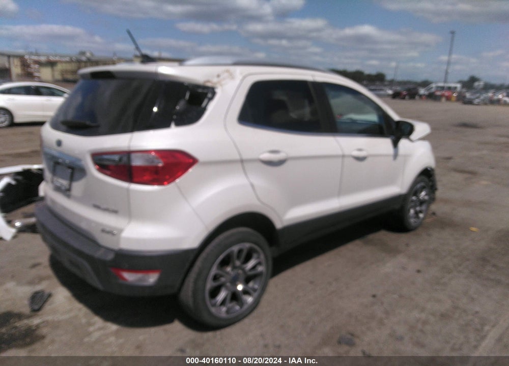 2022 FORD ECOSPORT TITANIUM VIN: MAJ6S3KL7NC475010