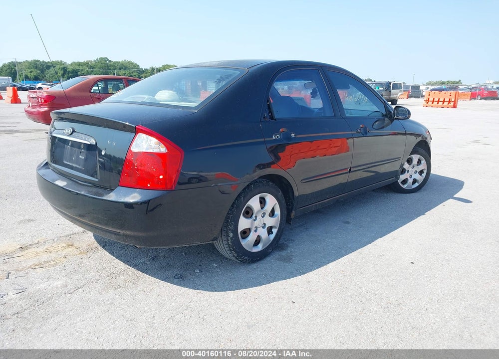2006 KIA SPECTRA EX/LX/SX VIN: KNAFE121765344442