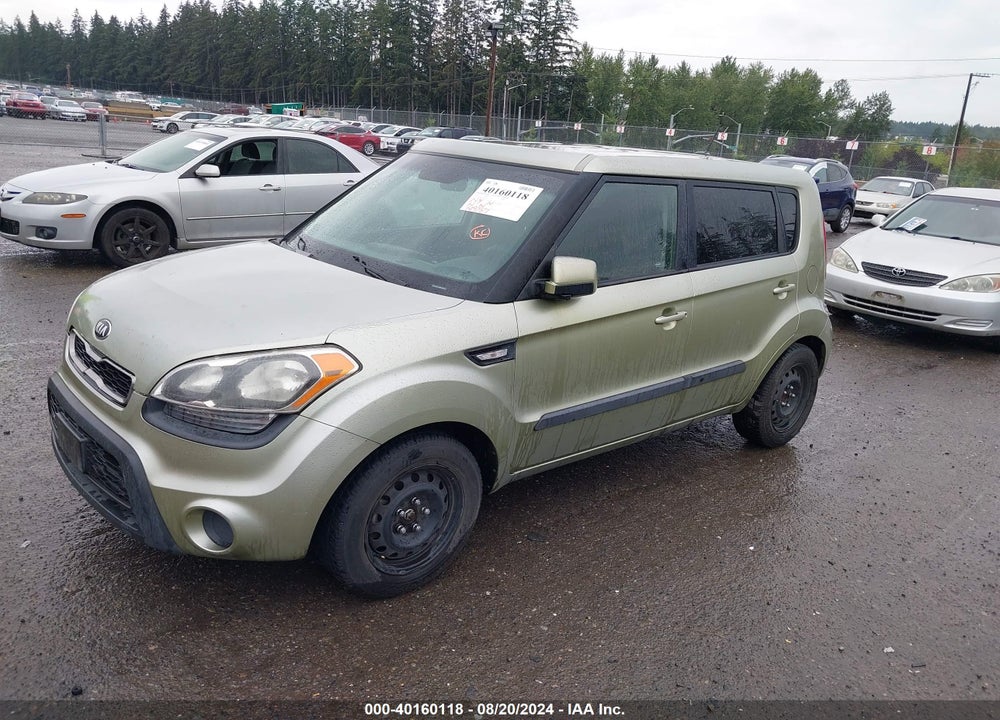 2013 KIA SOUL VIN: KNDJT2A5XD7584275