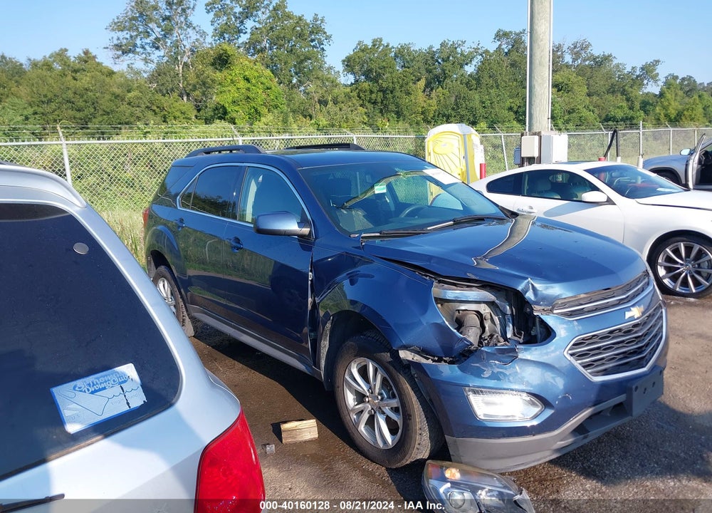 2016 CHEVROLET EQUINOX LT VIN: 2GNALCEK9G6277858