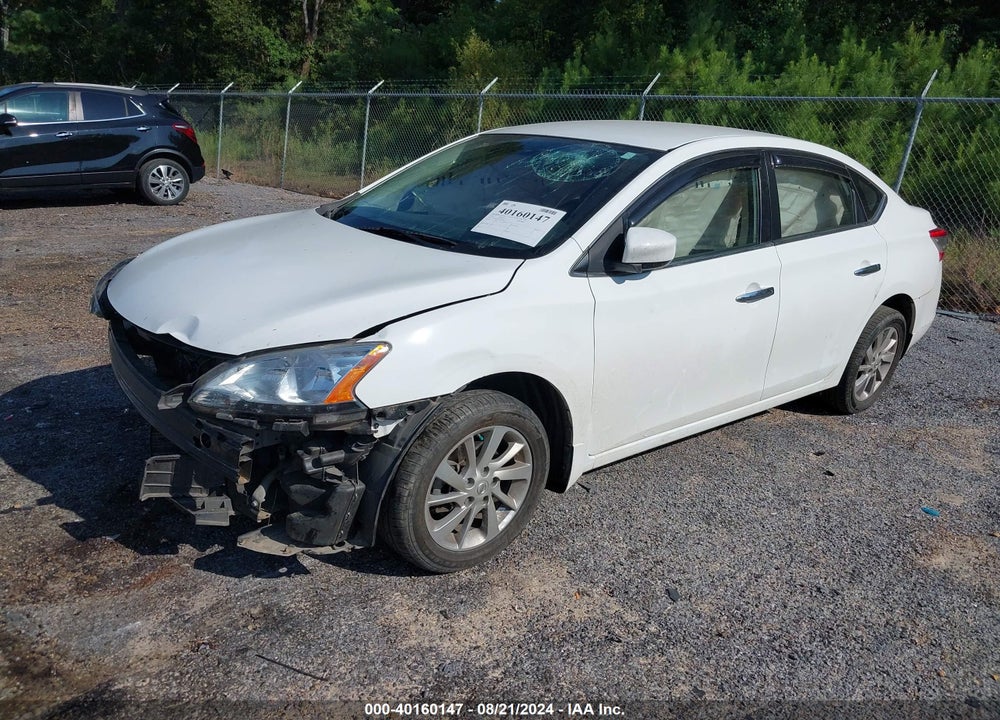 2015 NISSAN SENTRA SV VIN: 3N1AB7AP9FY238367