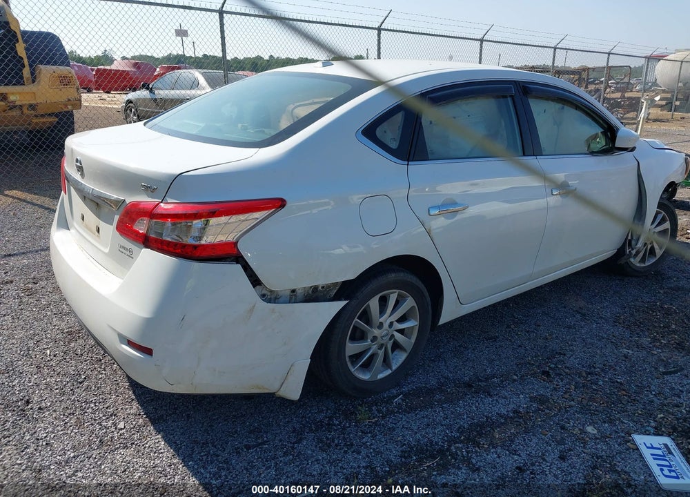 2015 NISSAN SENTRA SV VIN: 3N1AB7AP9FY238367