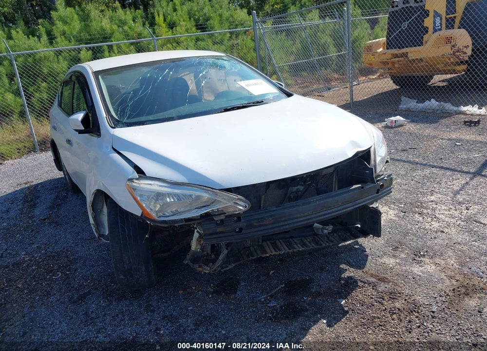 2015 NISSAN SENTRA SV VIN: 3N1AB7AP9FY238367