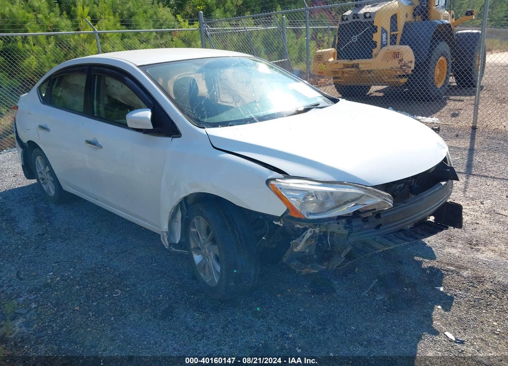 2015 NISSAN SENTRA SV VIN: 3N1AB7AP9FY238367