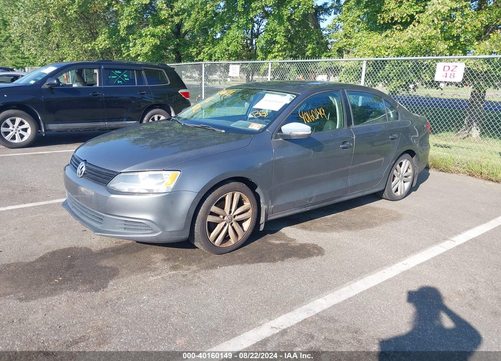2012 VOLKSWAGEN JETTA 2.5L SE VIN: 3VWBP7AJ8CM079842