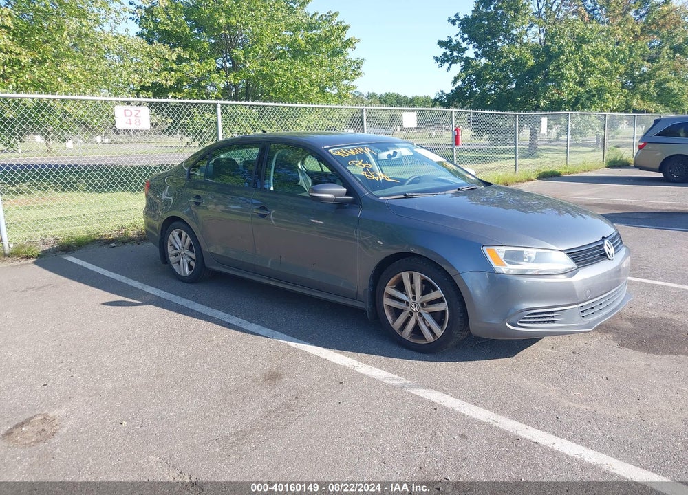 2012 VOLKSWAGEN JETTA 2.5L SE VIN: 3VWBP7AJ8CM079842