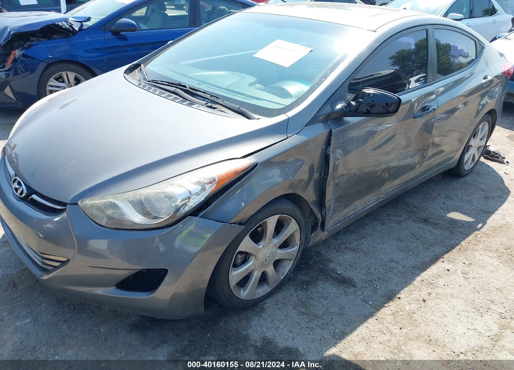 2013 HYUNDAI ELANTRA LIMITED VIN: 5NPDH4AE4DH179406