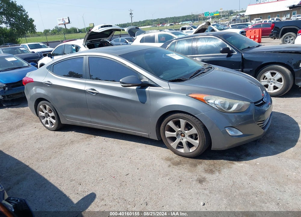 2013 HYUNDAI ELANTRA LIMITED VIN: 5NPDH4AE4DH179406