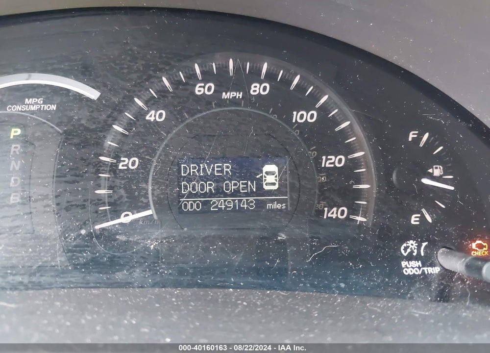 2008 TOYOTA CAMRY HYBRID VIN: 4T1BB46K08U055759