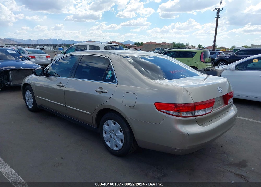 2003 HONDA ACCORD 2.4 LX VIN: JHMCM563X3C021214