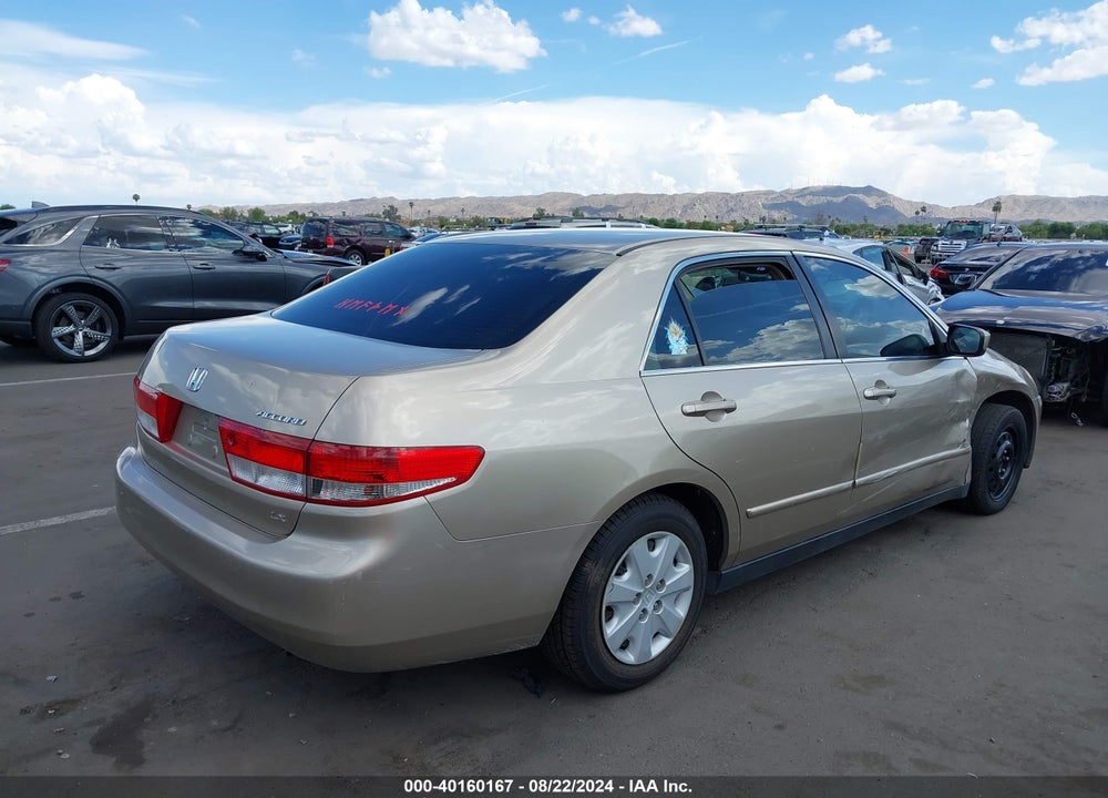 2003 HONDA ACCORD 2.4 LX VIN: JHMCM563X3C021214
