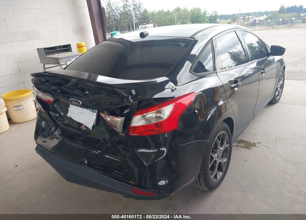 2014 FORD FOCUS SE VIN: 1FADP3F29EL326303