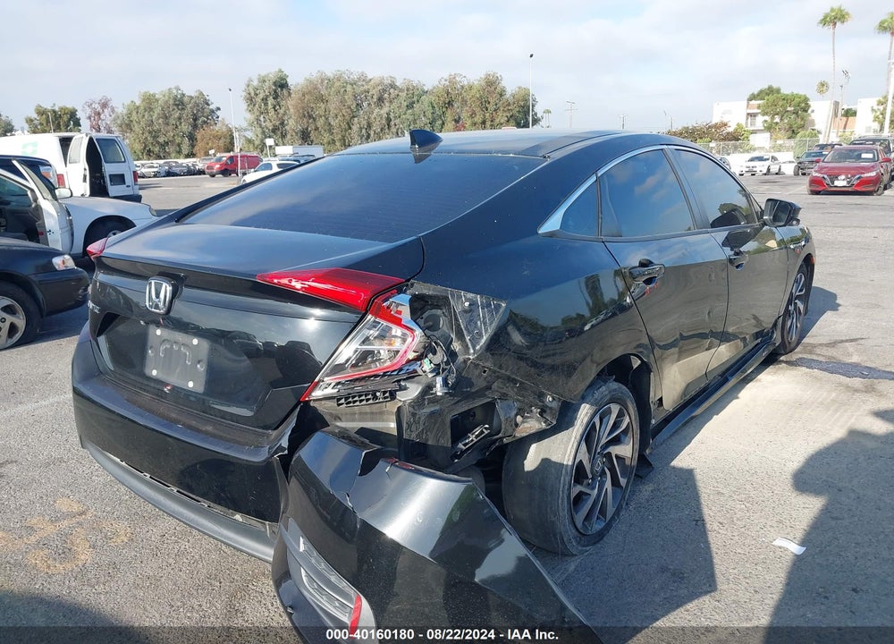 2018 HONDA CIVIC EX VIN: 19XFC2F74JE204777