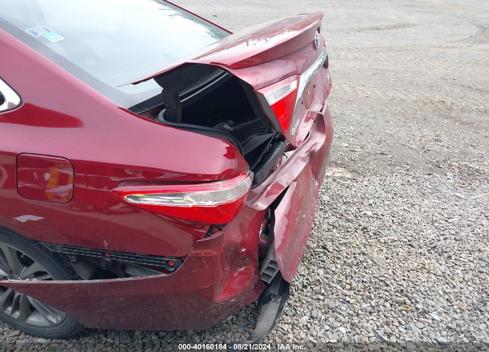 2016 TOYOTA CAMRY SE VIN: 4T1BF1FK6GU505657