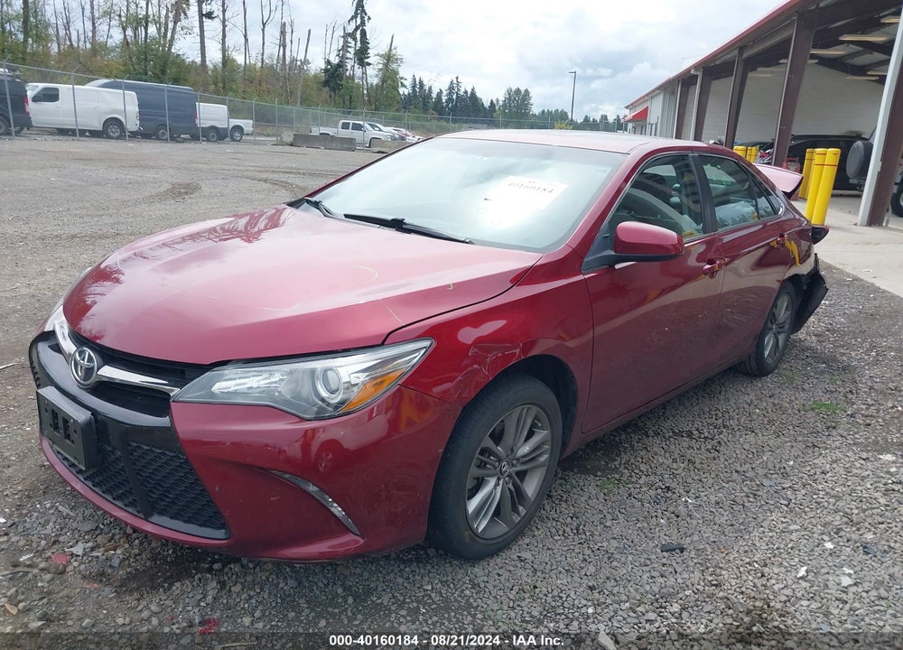 2016 TOYOTA CAMRY SE VIN: 4T1BF1FK6GU505657
