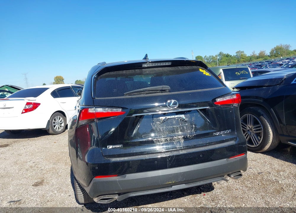 2017 LEXUS NX 200T VIN: JTJBARBZ8H2141823