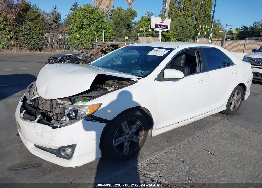 2013 TOYOTA CAMRY SE VIN: 4T1BF1FK7DU671231