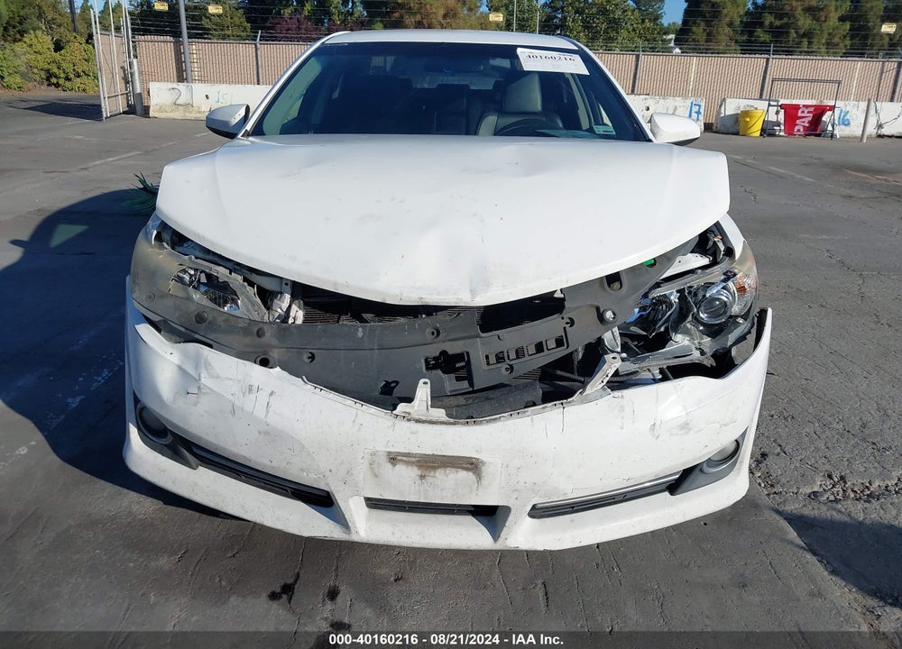 2013 TOYOTA CAMRY SE VIN: 4T1BF1FK7DU671231