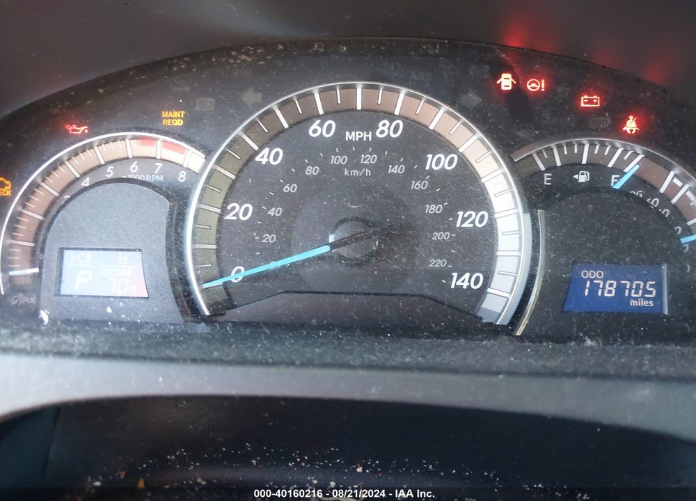 2013 TOYOTA CAMRY SE VIN: 4T1BF1FK7DU671231