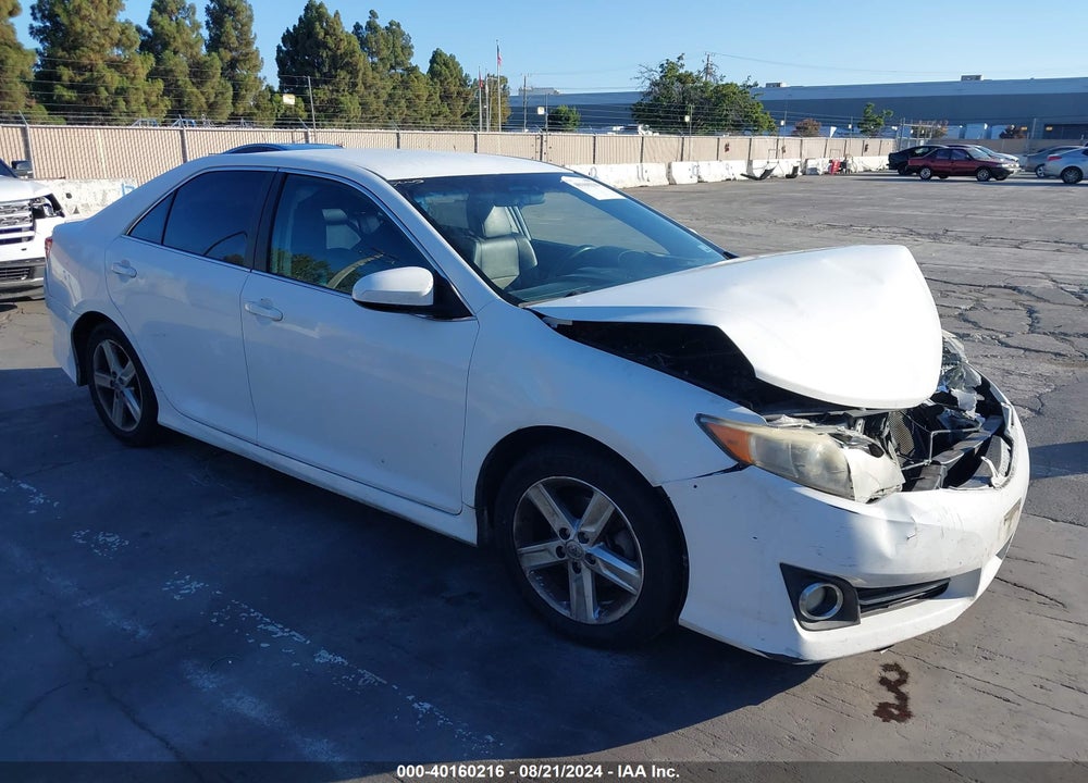 2013 TOYOTA CAMRY SE VIN: 4T1BF1FK7DU671231