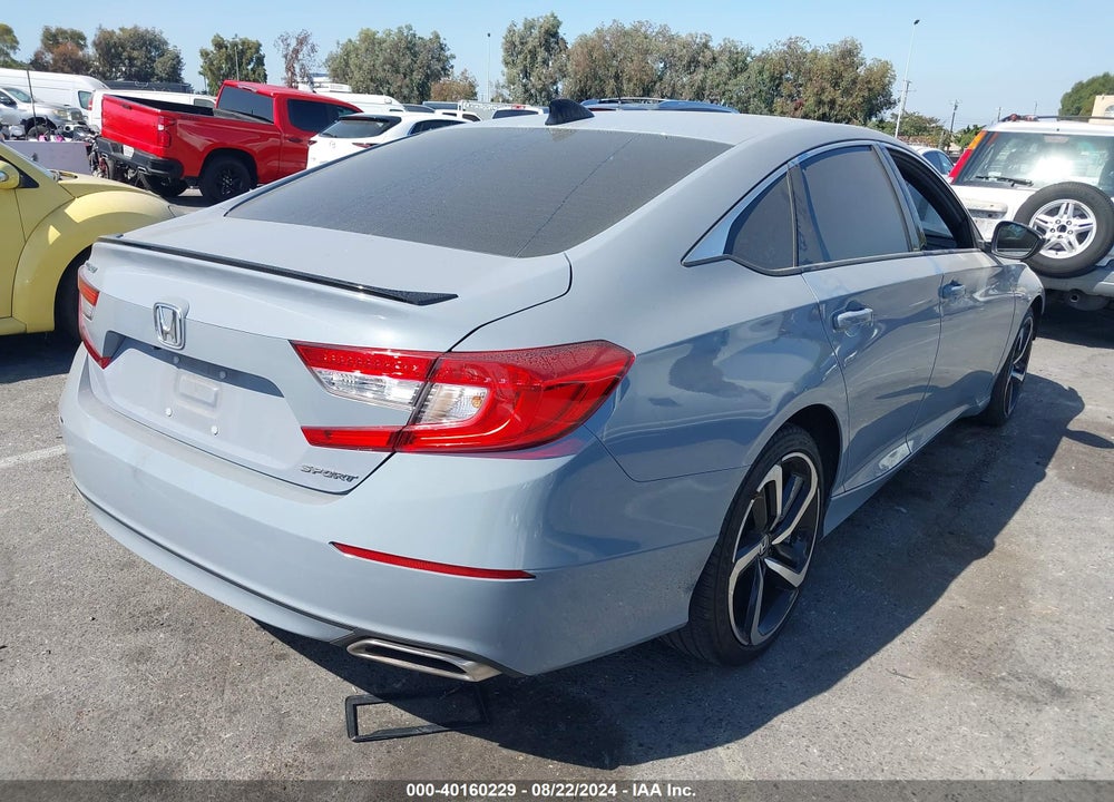 2021 HONDA ACCORD SPORT VIN: 1HGCV1F39MA058583