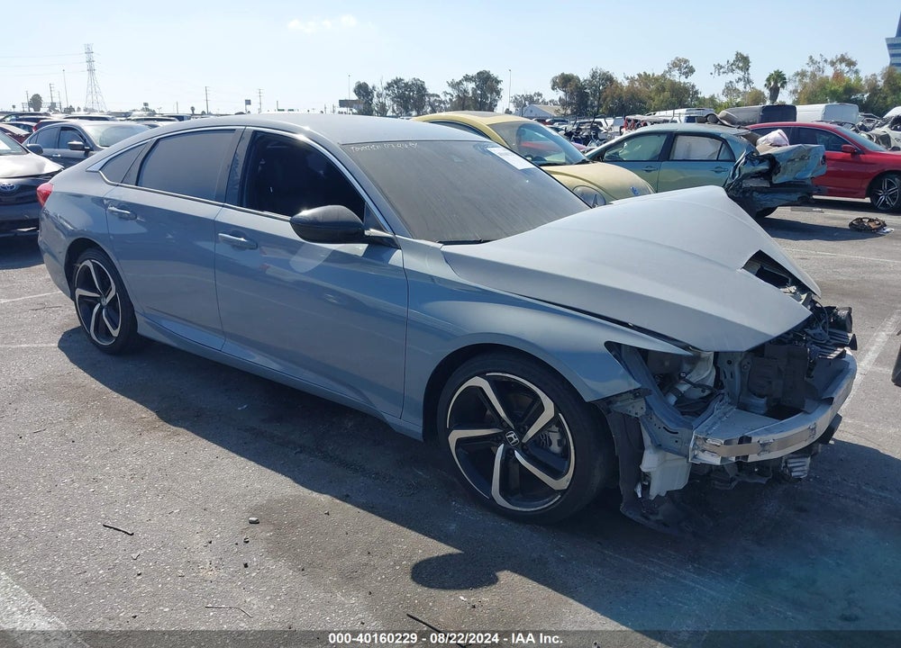 2021 HONDA ACCORD SPORT VIN: 1HGCV1F39MA058583