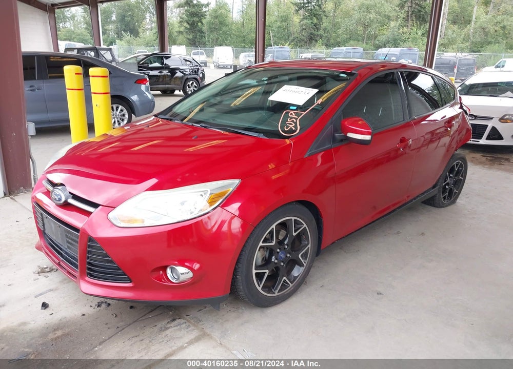 2012 FORD FOCUS SE VIN: 1FAHP3K27CL349616