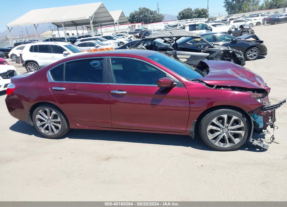 2013 HONDA ACCORD SPORT VIN: 1HGCR2F58DA179133