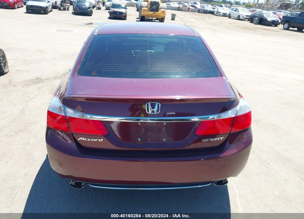 2013 HONDA ACCORD SPORT VIN: 1HGCR2F58DA179133