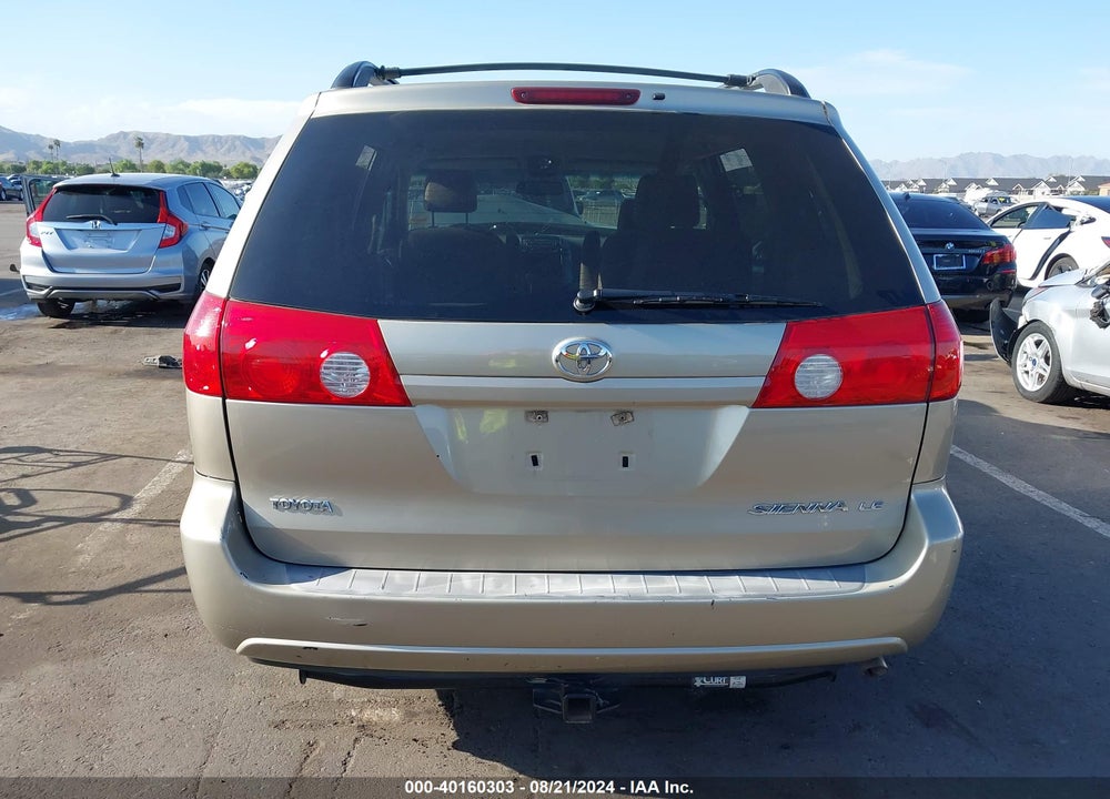 2006 TOYOTA SIENNA LE VIN: 5TDZA23C76S454810