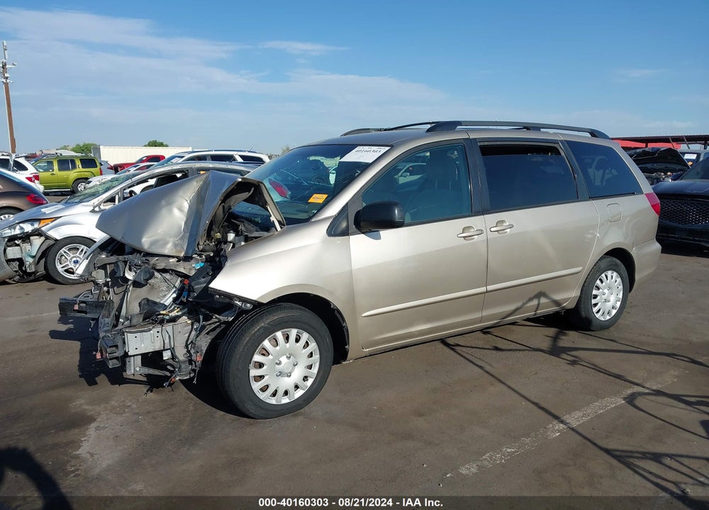 2006 TOYOTA SIENNA LE VIN: 5TDZA23C76S454810