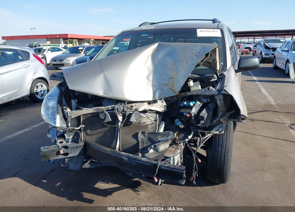 2006 TOYOTA SIENNA LE VIN: 5TDZA23C76S454810