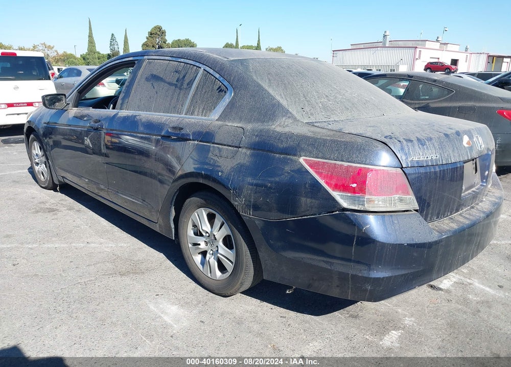2008 HONDA ACCORD 2.4 LX-P VIN: JHMCP26458C020316