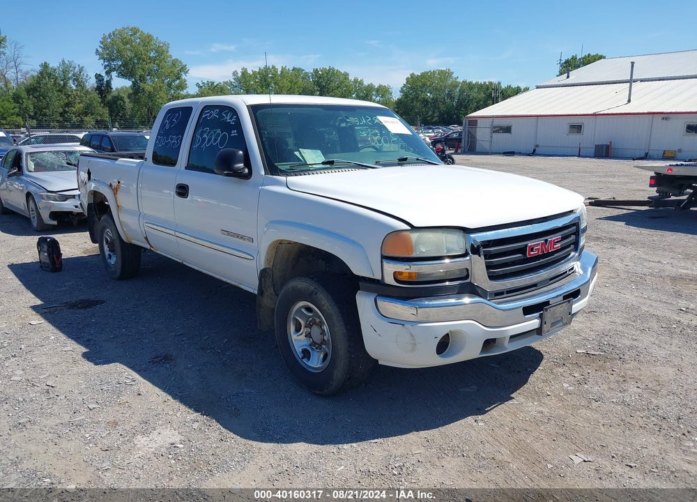 2005 GMC SIERRA 2500HD SLE VIN: 1GTHK29U45E213378
